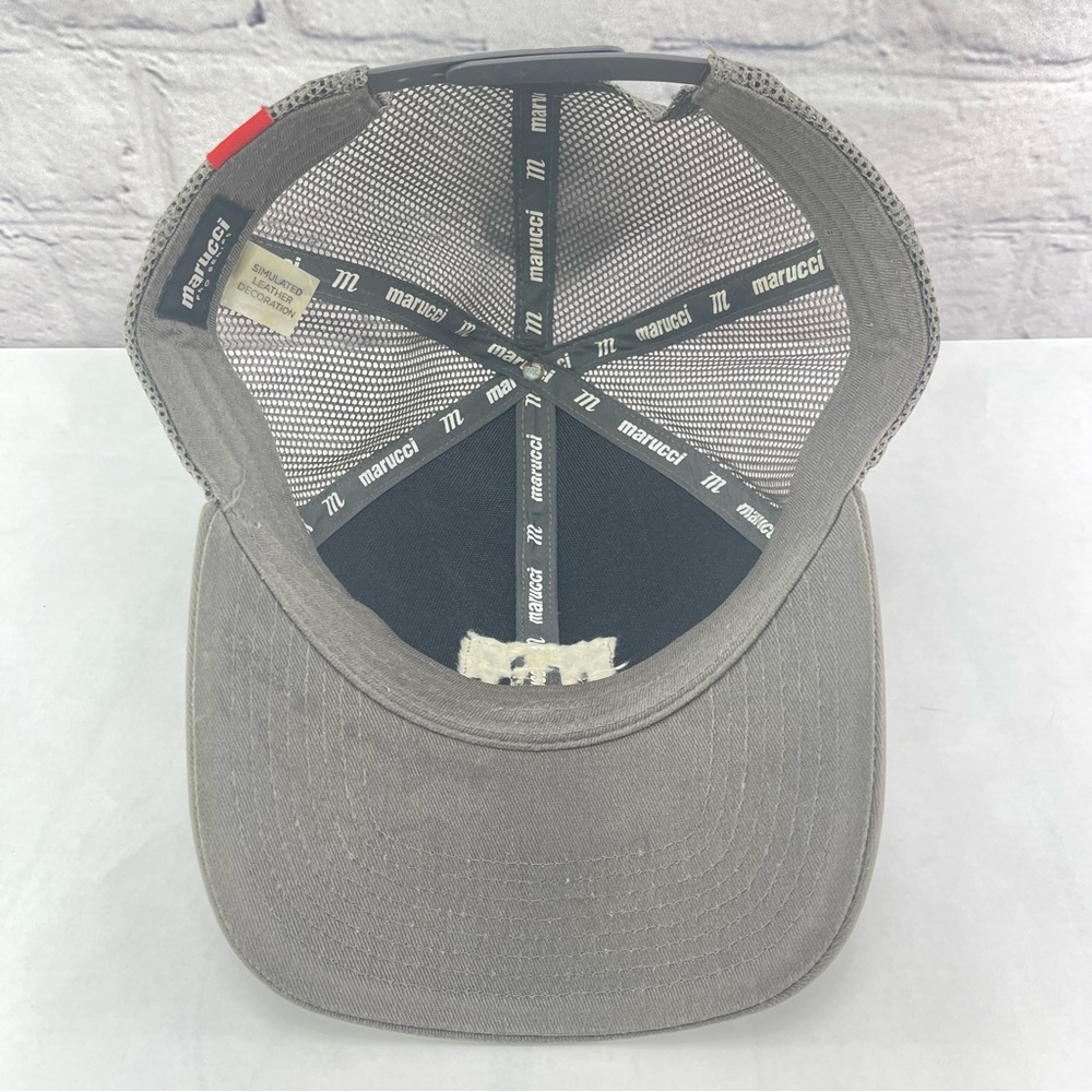 Marucci Pro Series "Honor The Game" Trucker Mesh Snapback Hat Cap - Picture 7 of 7